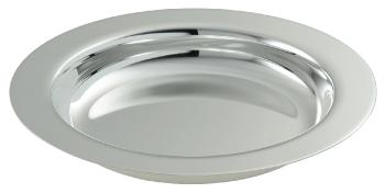 Assiette en métal argenté - Ercuis